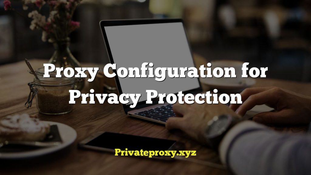 Proxy Configuration for Privacy Protection
